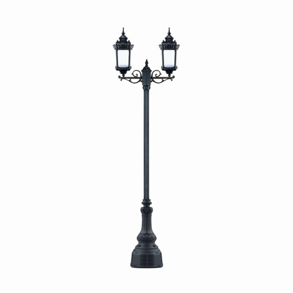 چراغ پارکی دو شاخه روبینا سربالا شاخه T