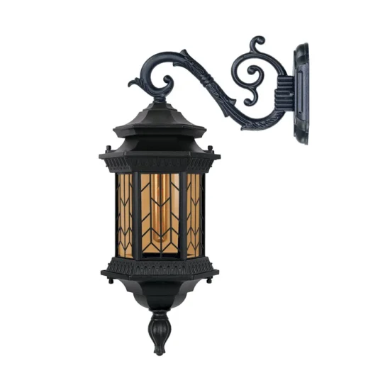چراغ دیواری معبد سورنا کوتاه طرح فلش سرپایین شاخه S|چراغ دیواری معبد سورنا کوتاه طرح لوزی سربالا شاخه S